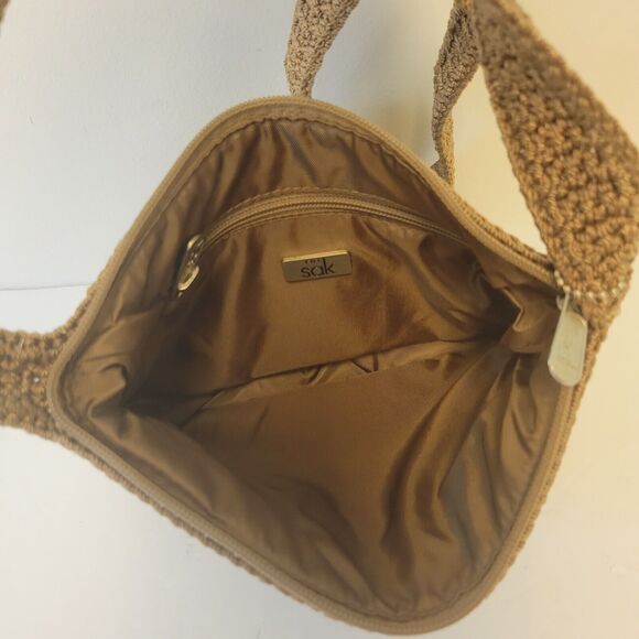 The Sak Crochet Knit Hobo Shoulder Ba - Picture 5 of 7